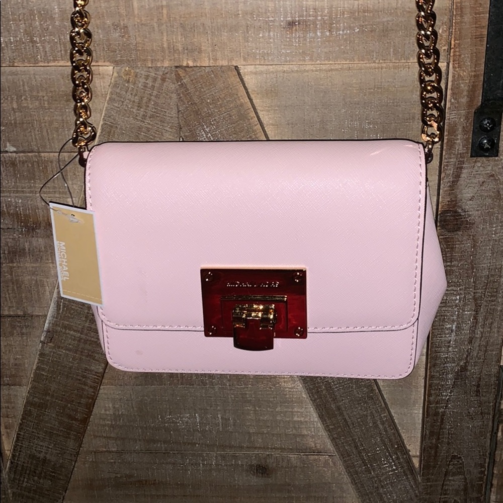 NWT Michael Kors pink crossbody